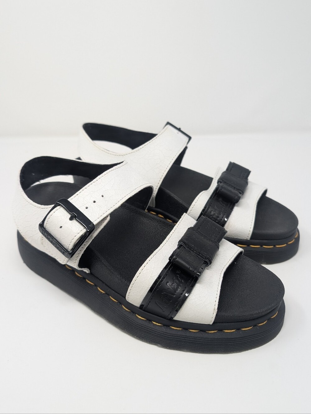 Dr. Marten Romi Crackle Sandals